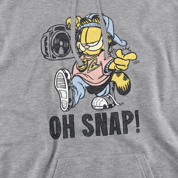 Immagine prodotto Garfield Oh Snap Felpa con Cappuccio Uomo (S)