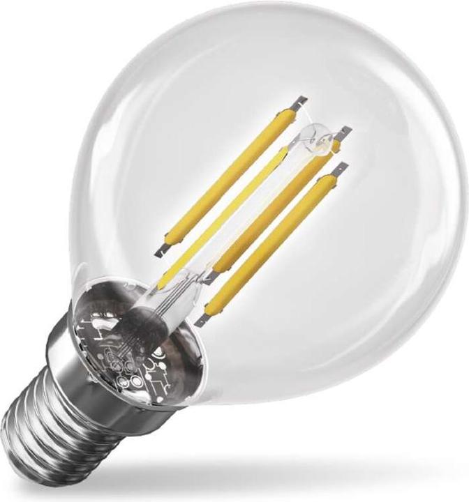Produktbild Emos LED Lampe Filament Mini Globe A CLASS / E14 / 3,8 W (60 W) / 806 lm / Neutral Weiss (E14, 3.80 W, 806 lm, 1 x, A)