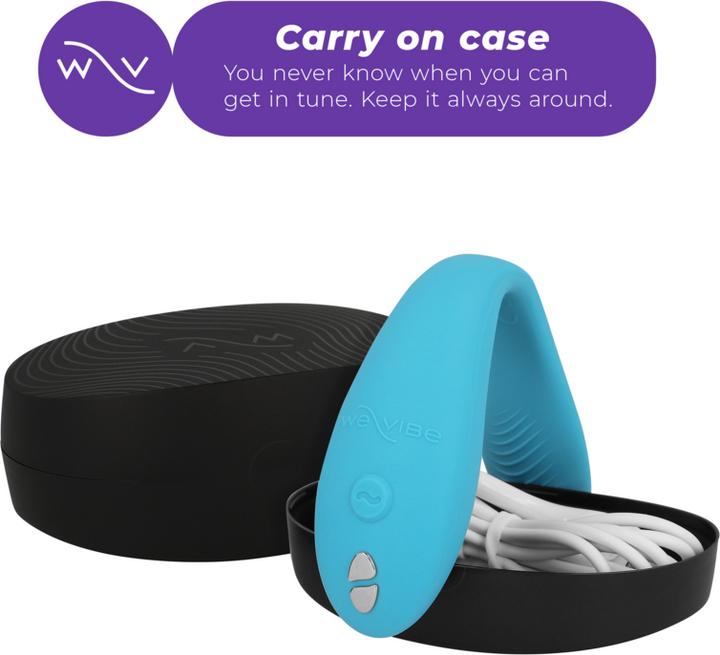 Produktbild We-Vibe Sync Go Remote Control Rechargeable Clitoral and G-Spot Vibrator (Blue)