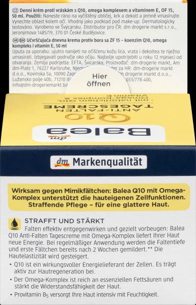 Actual product image dm Balea Q10 (50 ml, Day cream, SPF 15)