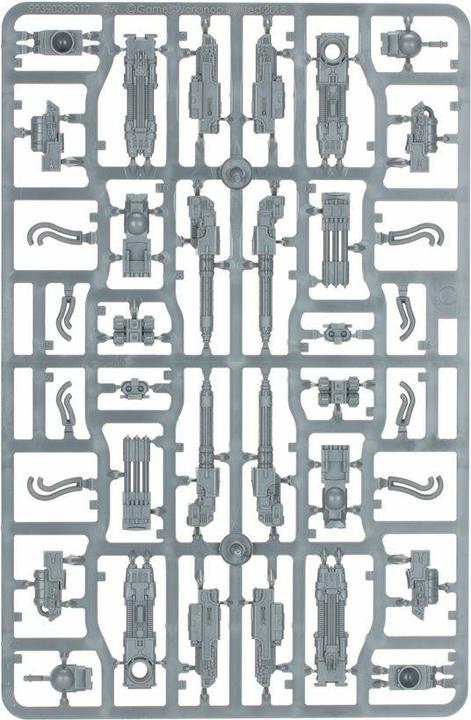 Produktbild Games Workshop Legions Imperialis: Warhound Scout Titans With Turbo-Laser Destructors And Vulcan Mega-Bolters (Kunststoff)