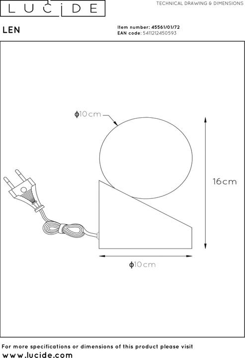 Produktbild Lucide Len (G9)