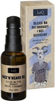 Actual product image LaQ Oil for bearded snhest and without bristles softens the beard and smoothes the snhest 30ml (30 ml)