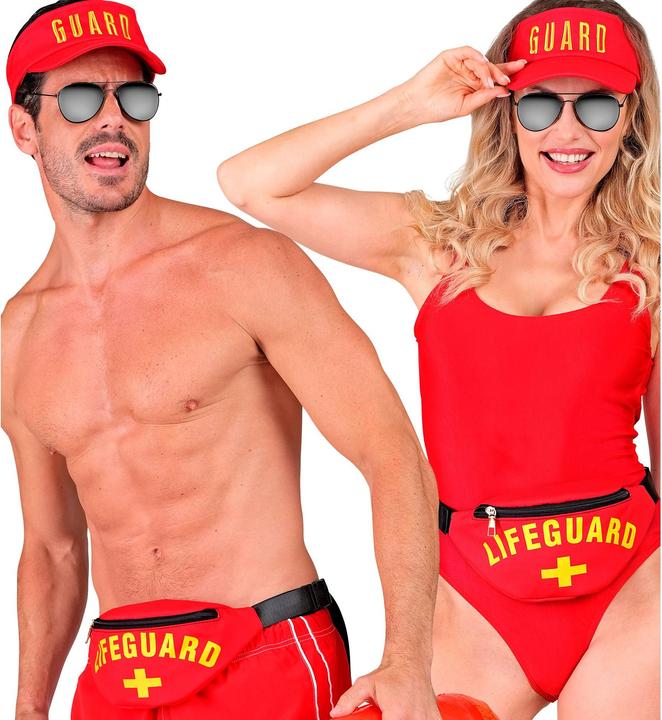 Produktbild Widmann Rettungsschwimmer Set Schirmmütze und Gürteltasche Lifeguard