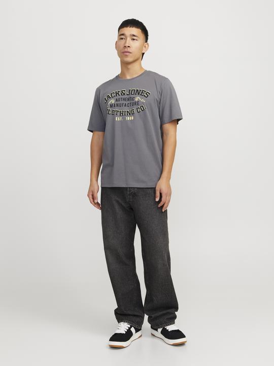 Actual product image Jack & Jones Jjelogo Tee Ss O-Neck 2 Col Ss25 Sn (S)