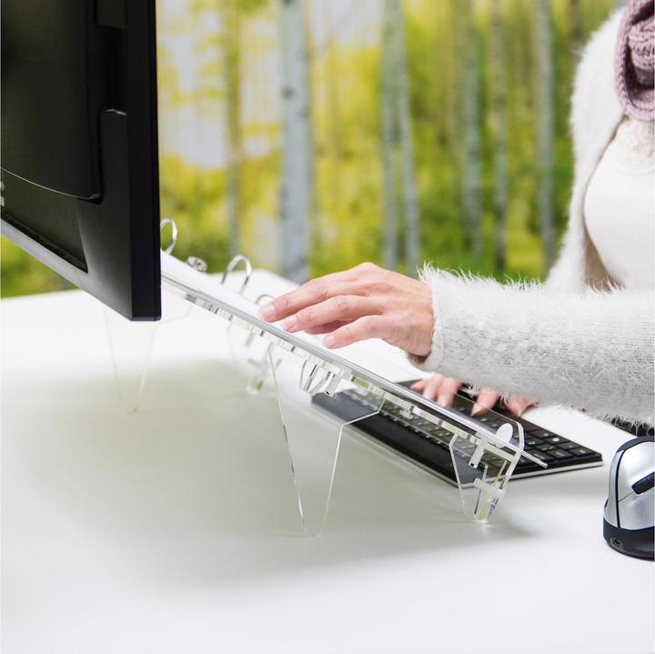 Produktbild R-Go Tools Dokumentenhalter Read transparent (A3)