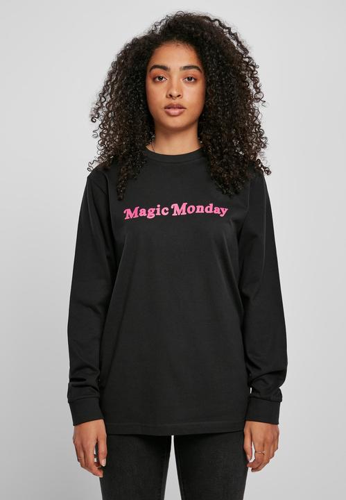 Actual product image Merchcode Ladies Magic Monday Slogan Longsleeve (XS)