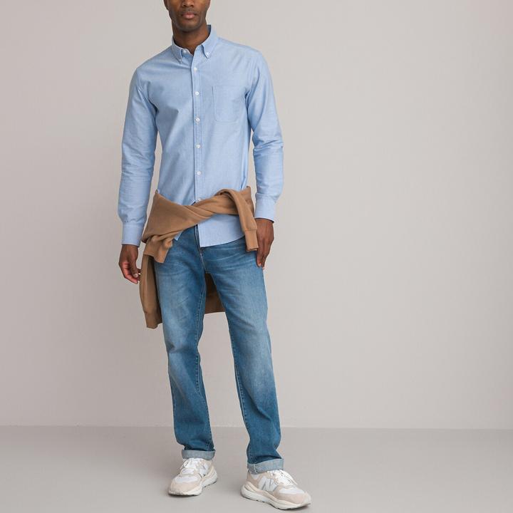 Produktbild La Redoute Collections Oxfordhemd mit Button-Down-Kragen (L)
