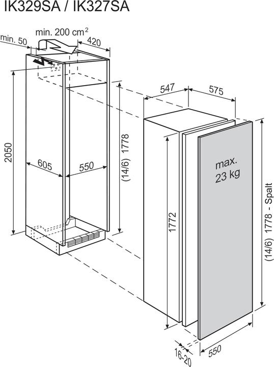 Actual product image Electrolux IK329SAR (317 l)