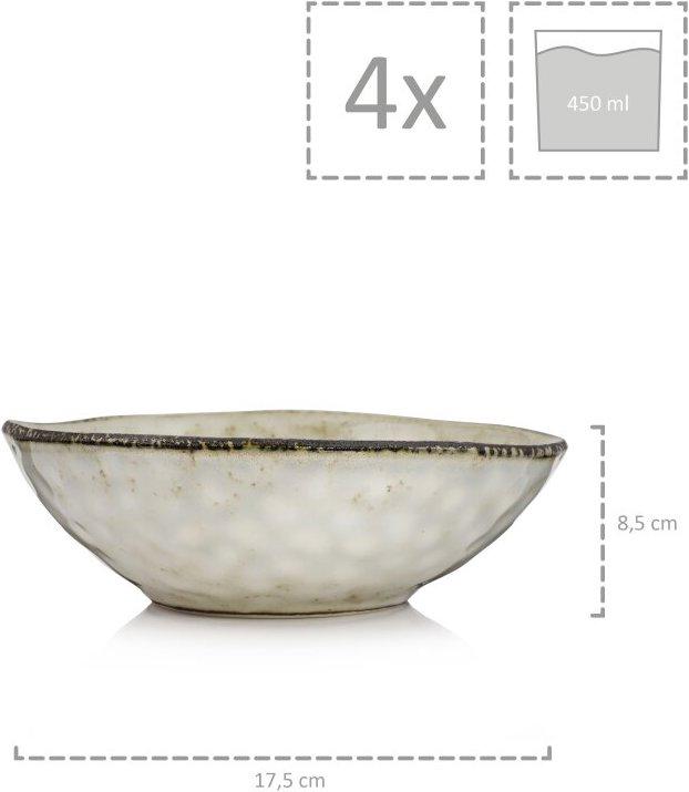 Produktbild Sänger Geschirr Schalen Set Pompei (17.50 cm, 0.45 l, 4 x)