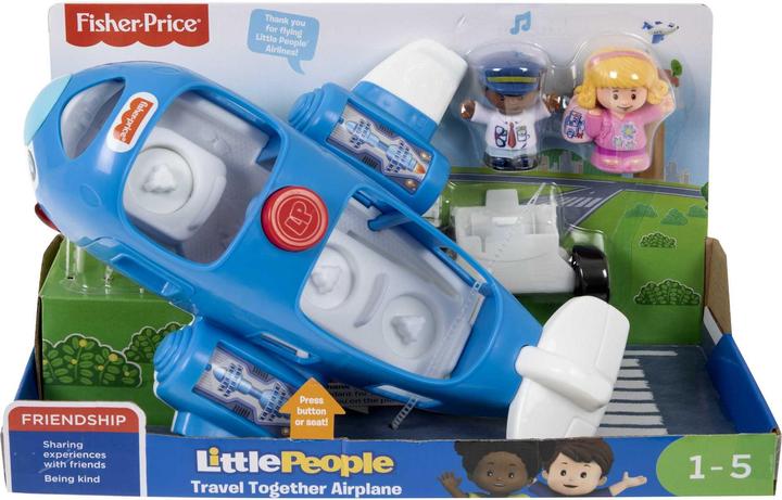 Image du produit Fisher-Price Jouet avion Little People - version multilingue