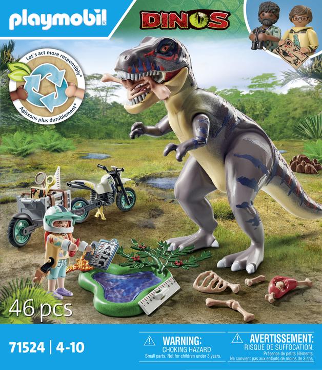 Image du produit Playmobil Recherche de traces de T-Rex (71524, Dinosaures Playmobil)