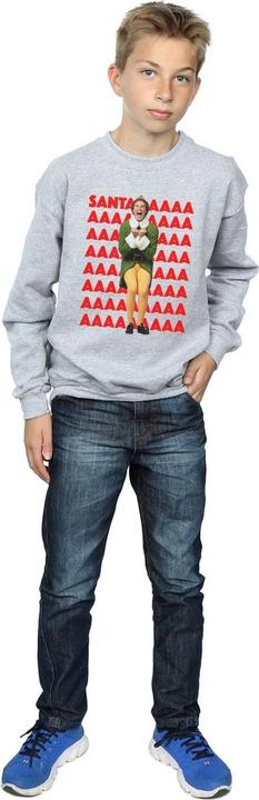 Produktbild Elf Buddy Santa Scream Sweatshirt Jungen (128)