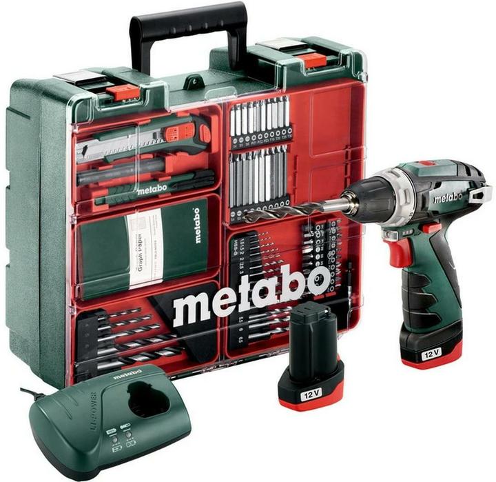 Produktbild Metabo Powermaxx BS Basic Set Akku-Bohrschrauber (Akkubetrieb)
