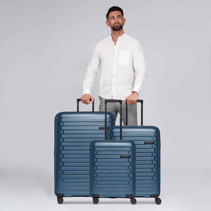 Produktbild Pactastic Collection 04 THE THREE SET + 4 Rollen Kofferset 3-teilig mit Dehnfalte (216 l, XL (ab 115l))