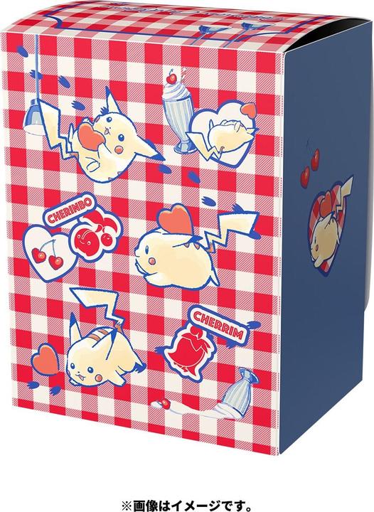 Actual product image Pokémon Centre Trainers Pikachu And Heart Deck Box