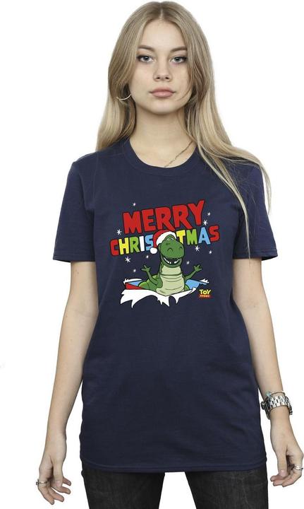 Disney Toy Story Rex Christmas Burst TShirt (XXL)