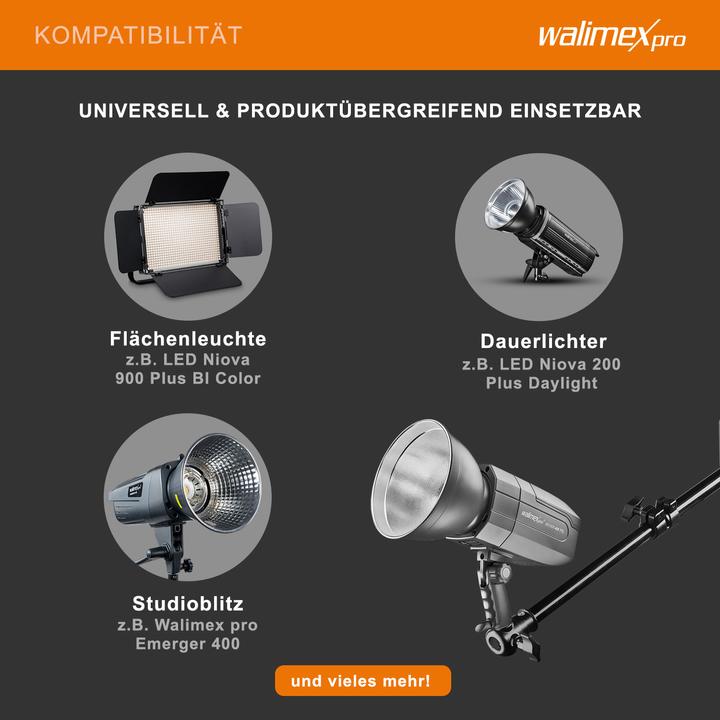 Produktbild Walimex pro Wand- Deckenstativ (54 cm, 6 kg)