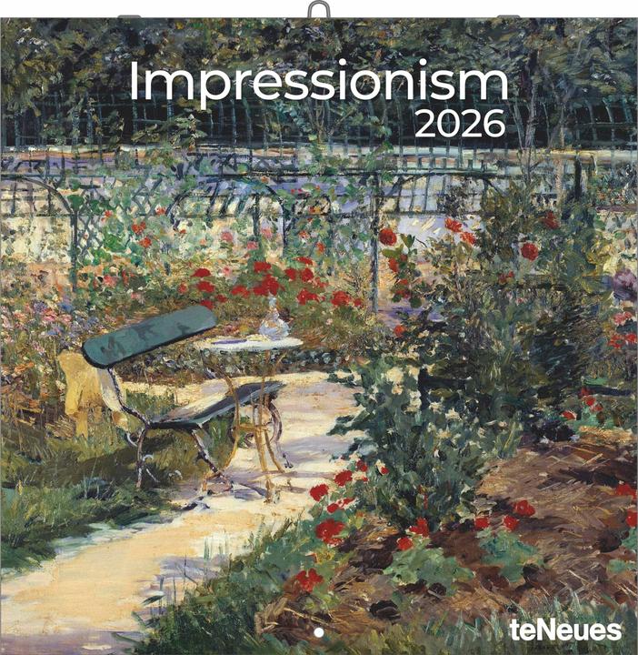 Immagine prodotto Impressionism2026-Wand-Kalender-Borschüren-Kalender-30x30-30x60geöffne (30 x 30 cm, Copertina rigida, Olandese, Inglese)