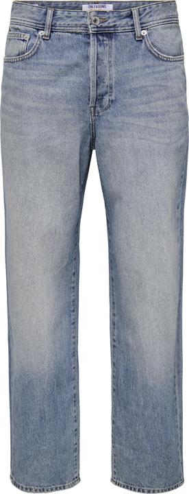 Denim bleu moyen
