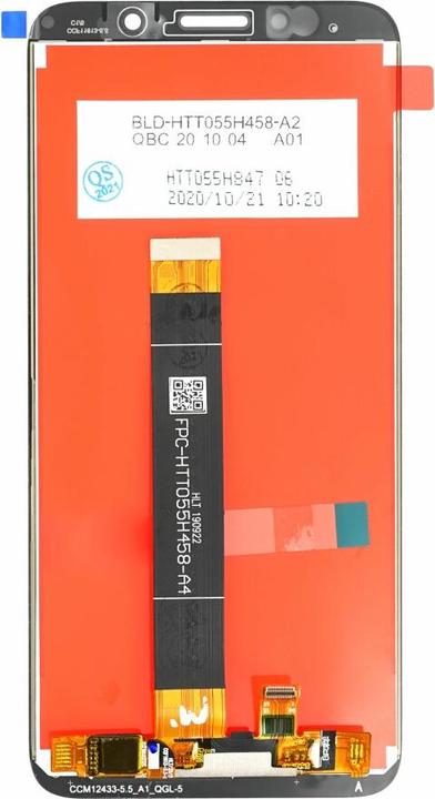 Actual product image OEM Display for Huawei Y5p black (Display, Huawei Y5p)