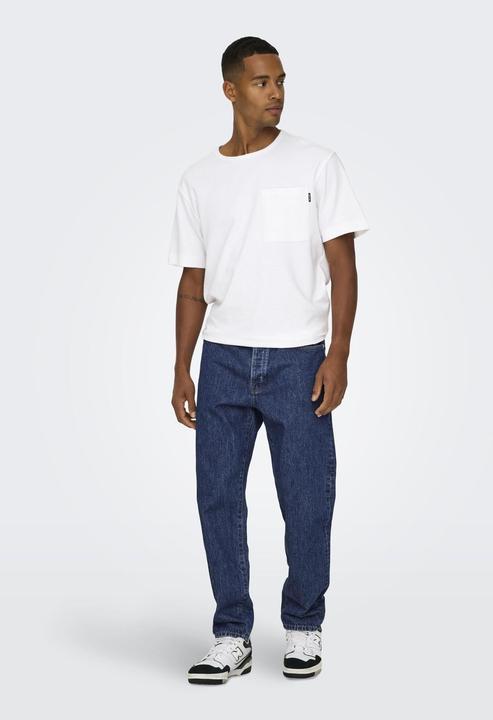 Actual product image Only & Sons ONSTYE Hohe Taille Locker geschnitten Jeans Locker geschnitten (W32/L32)