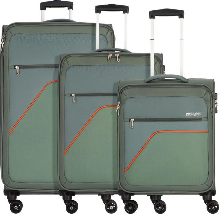 Image du produit American Tourister Sky Surfer 4 roues Set de valises 3 pièces (205 l, XL (à partir de 115l))