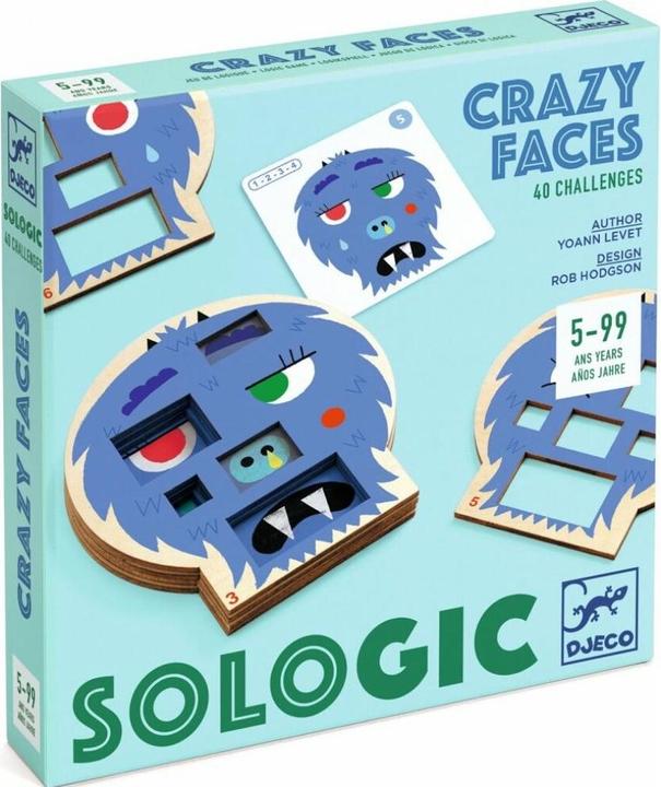 Image du produit Djeco Visages fous
