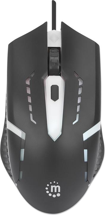 Produktbild Manhattan RGB LED Optische USB-Gaming-Maus (Kabelgebunden)