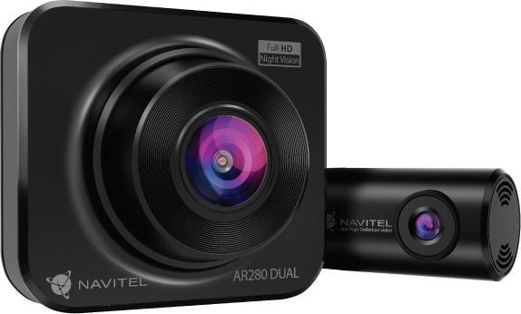Navitel AR280 Dual (Eingebautes Display, Eingebautes Mikrofon, Nachtsicht, Full HD)