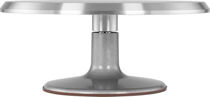 Produktbild Royal Catering Tortenplatte mit Fuss Kuchenplatte drehbar Tortenteller Tortenständer Ø 31 cm