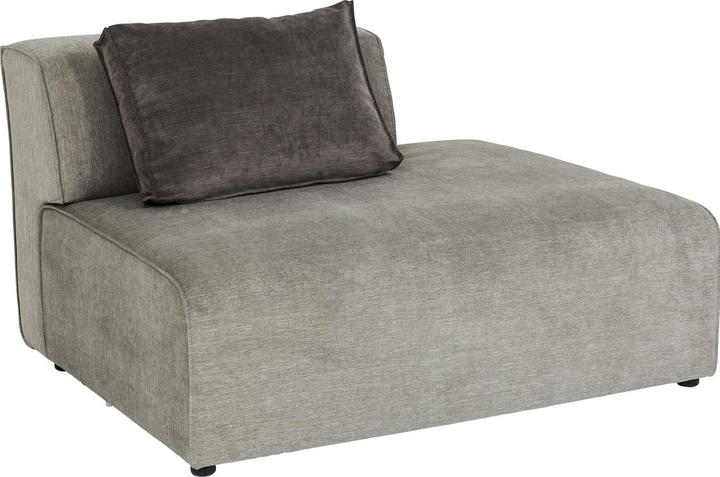 Immagine prodotto Kare Design Ottomano Semi Infinity Elementi Grigi a destra (Divano modulare)