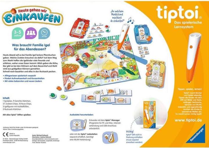 Actual product image tiptoi Today g. we shopping '22 D (German)