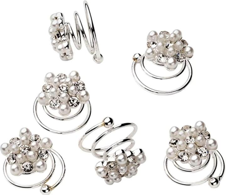 Produktbild Trisa Celebride Curlies mit weissen Perlen und Strass