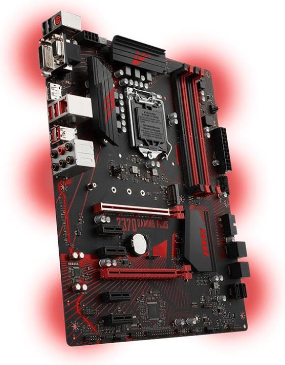 Produktbild MSI Z370 Gaming Plus (LGA 1151, Intel Z370, ATX)