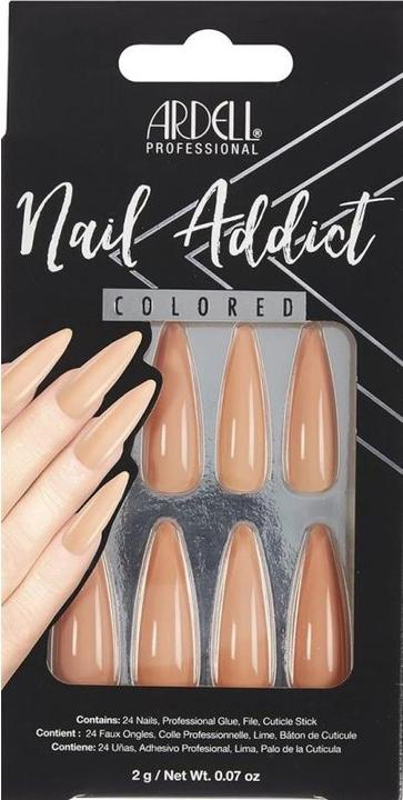 Actual product image Ardell Nail Addict Colored Sorbet 24 Stk (Artificial nails)