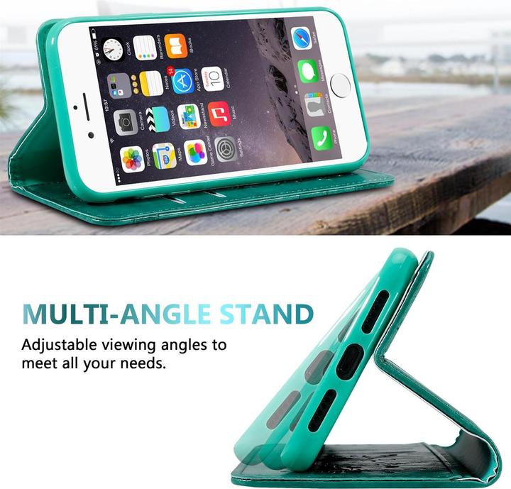 Image du produit Cadorabo Pochette Book avec ornements (Apple iPhone 6 Plus)