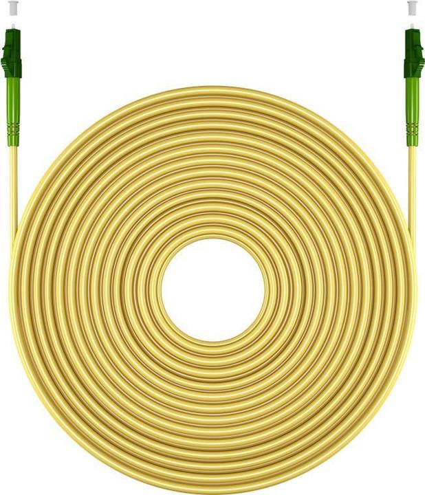 Produktbild Goobay Glasfaserkabel FTTH, Singlemode OS2 Yellow, Gelb Simplex, 10 m (10 m)