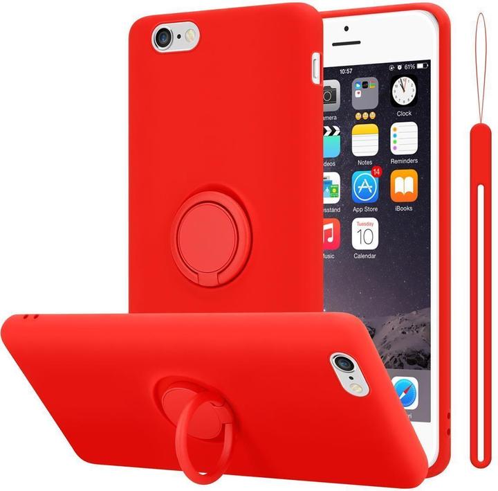 Actual product image Cadorabo TPU Liquid Ring Silicone Case Cover (Apple iPhone 6)