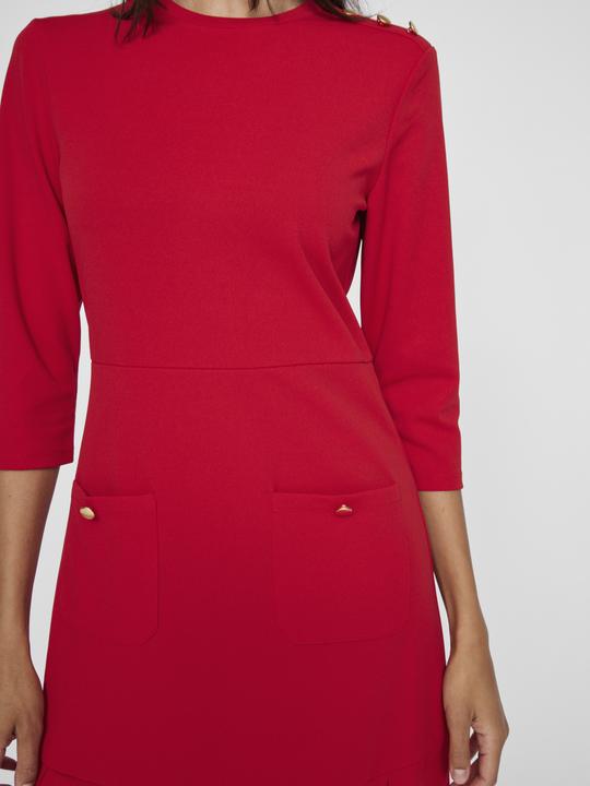 Actual product image Vila 3/4 sleeve midi dress (XS)