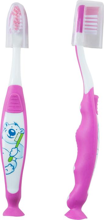 Actual product image Thienel Dental Children's toothbrush 3-7 years pink (12 pieces) (Extra soft, 12 x)