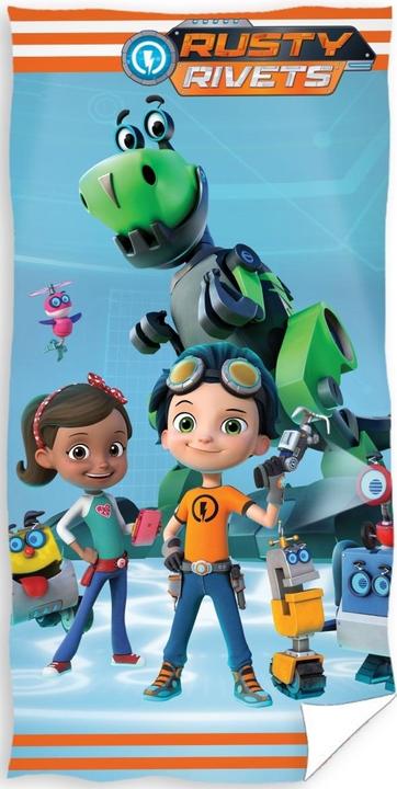 MCU Rusty Rivets Badehåndklaede - 100 per cent bomuld (70 x 140 cm)