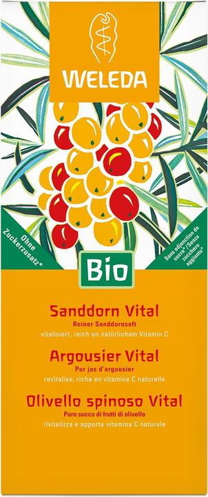 Actual product image Weleda Sea Buckthorn Vital Juice (1 Piece, Liquid, 553 g)