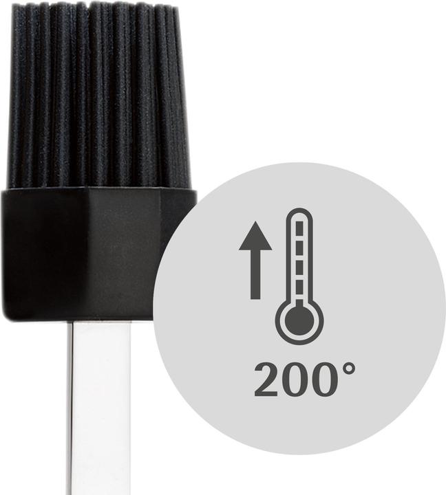 Produktbild WMF Silikon-Backpinsel Marinadenpinsel 20cm Profi Plus Edelstahl hitzebeständig