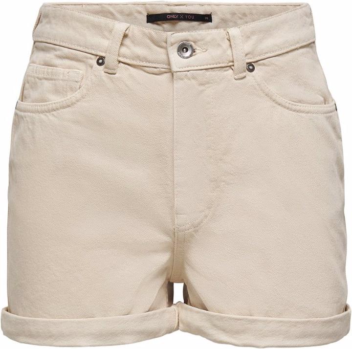 Actual product image Only ONLBay Life HW Fold up Jean Shorts (34)