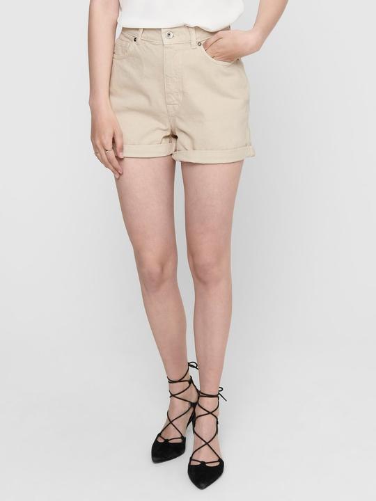 Actual product image Only ONLBay Life HW Fold up Jean Shorts (34)