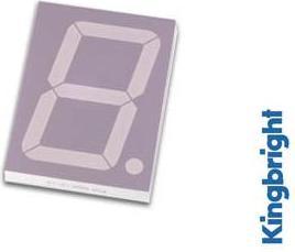 Image du produit Velleman 57mm Single-Digit Display Common Cathode Jaune (Écran)