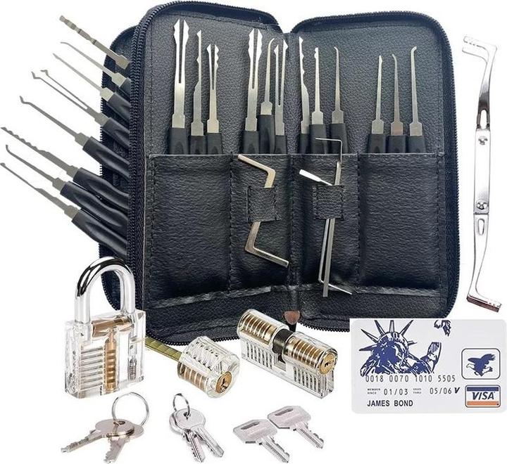 Actual product image Werkstein Dietrich Lockpicking Set (Profile cylinder)
