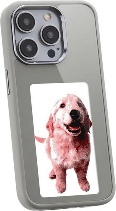 Produktbild PhoneLook Hülle E-Ink Display DIY mit NFC-Technologie für persönlicher Foto-Hintergrund (Apple iPhone 15 Pro)