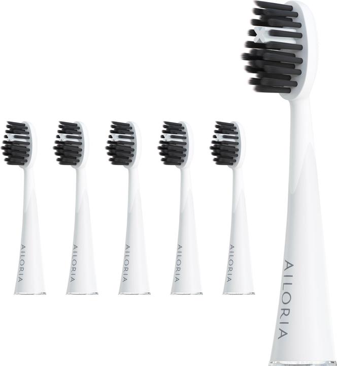 Produktbild Ailoria Zahnbürstenkopf Charcoal 6 Stück (6 x)